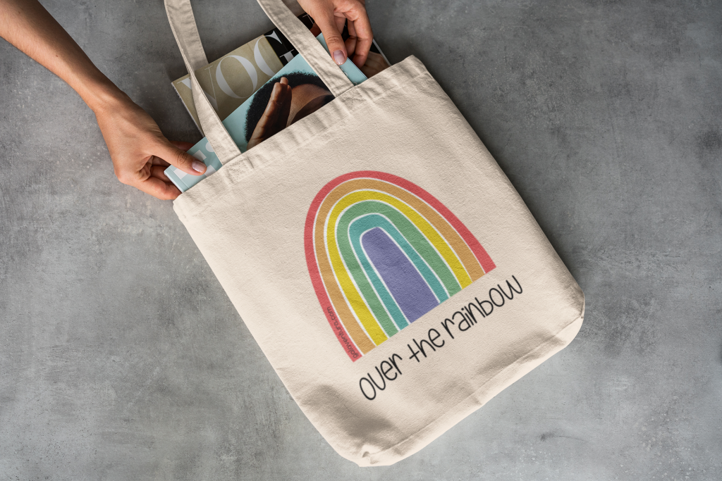 Bolsa de tela Over the Rainbow Galaventura