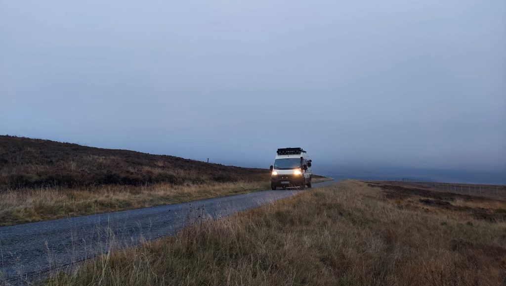 ruta de 14 días a escocia en furgoneta camper