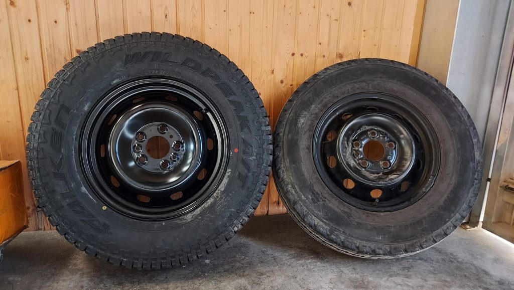 Diferencias entre rueda de serie y allterrain