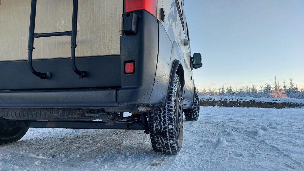neumáticos de nieve para camper